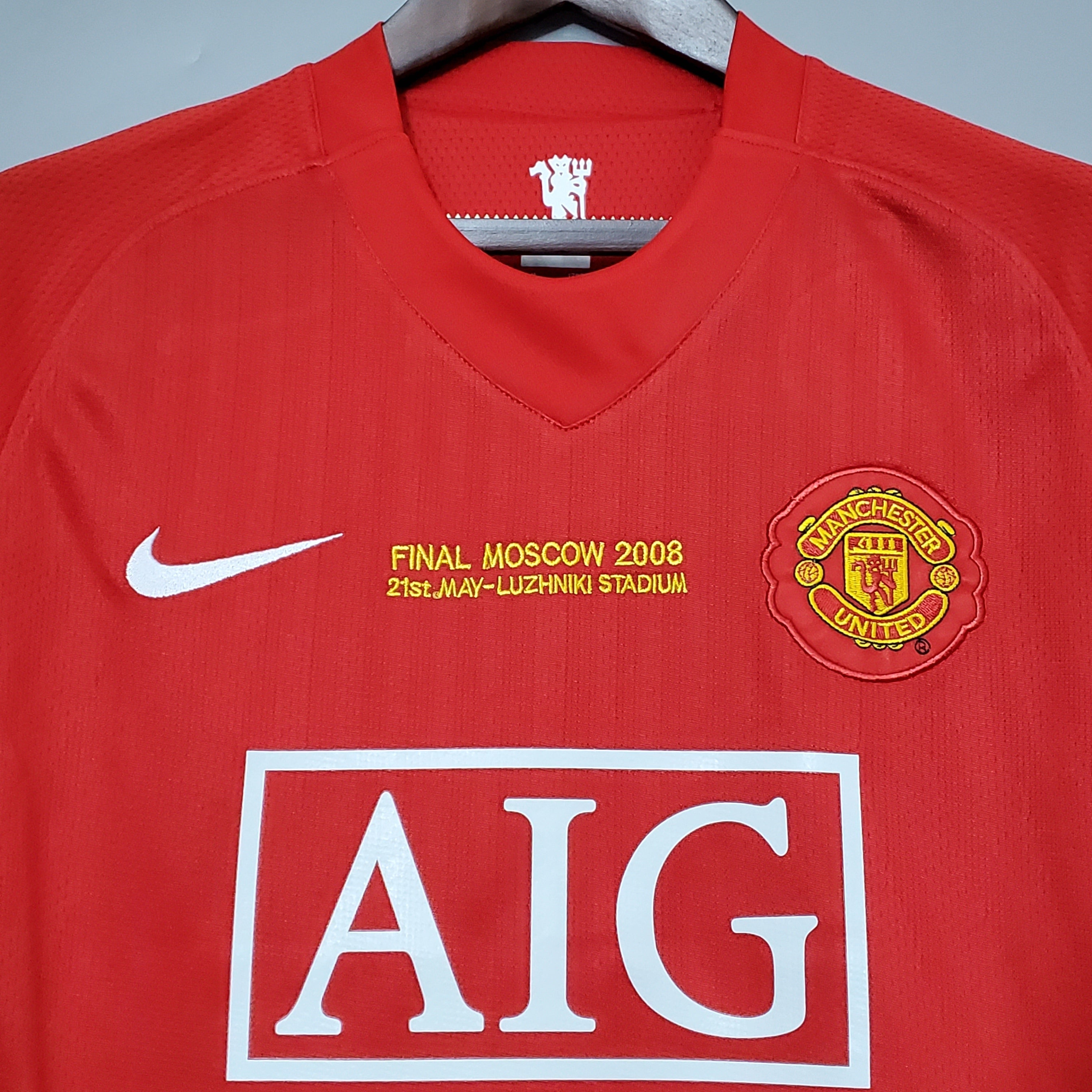 2007-2008 Manchester United Retro Trikot