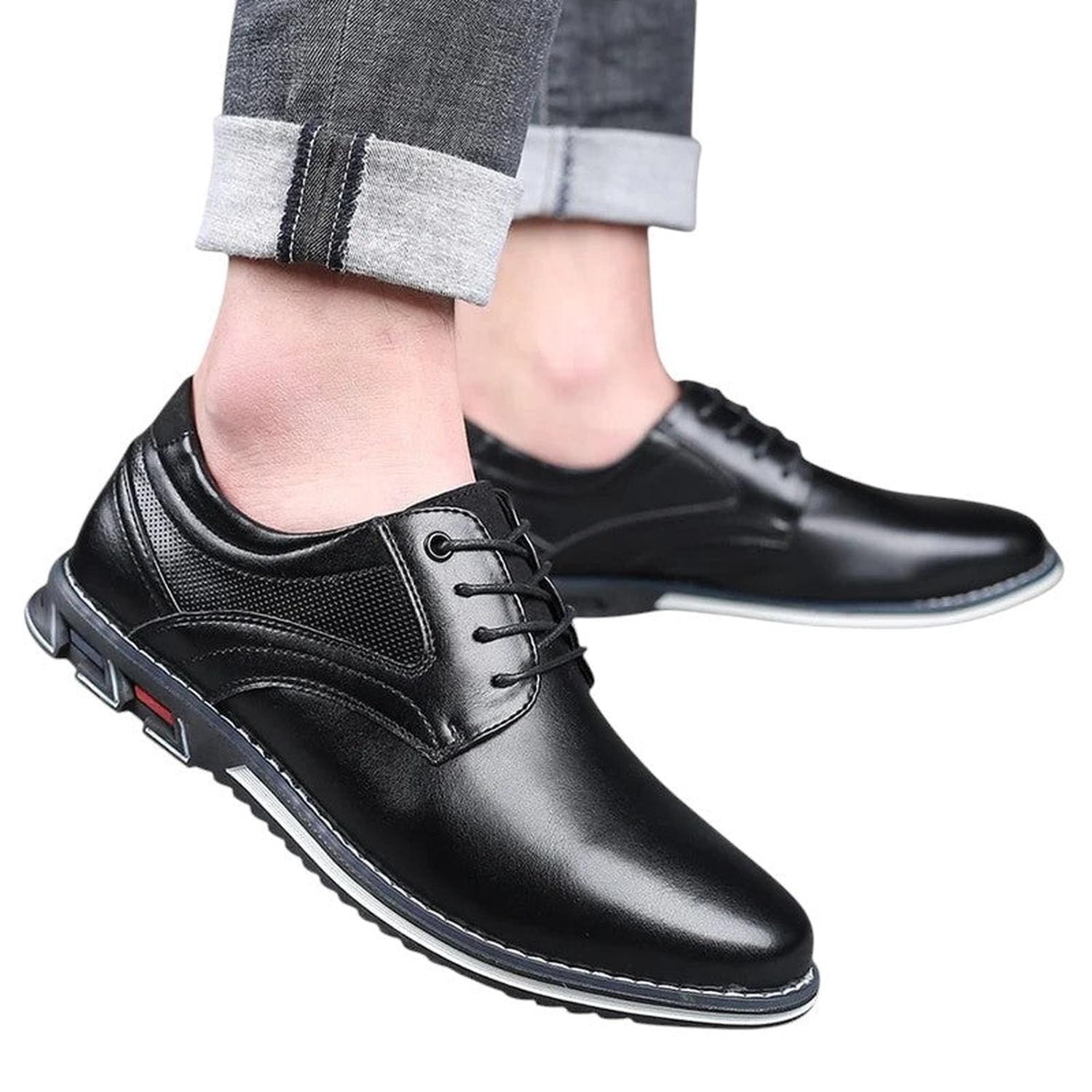 Zapatos formales para hombre con soporte para el arco y ajuste clásico