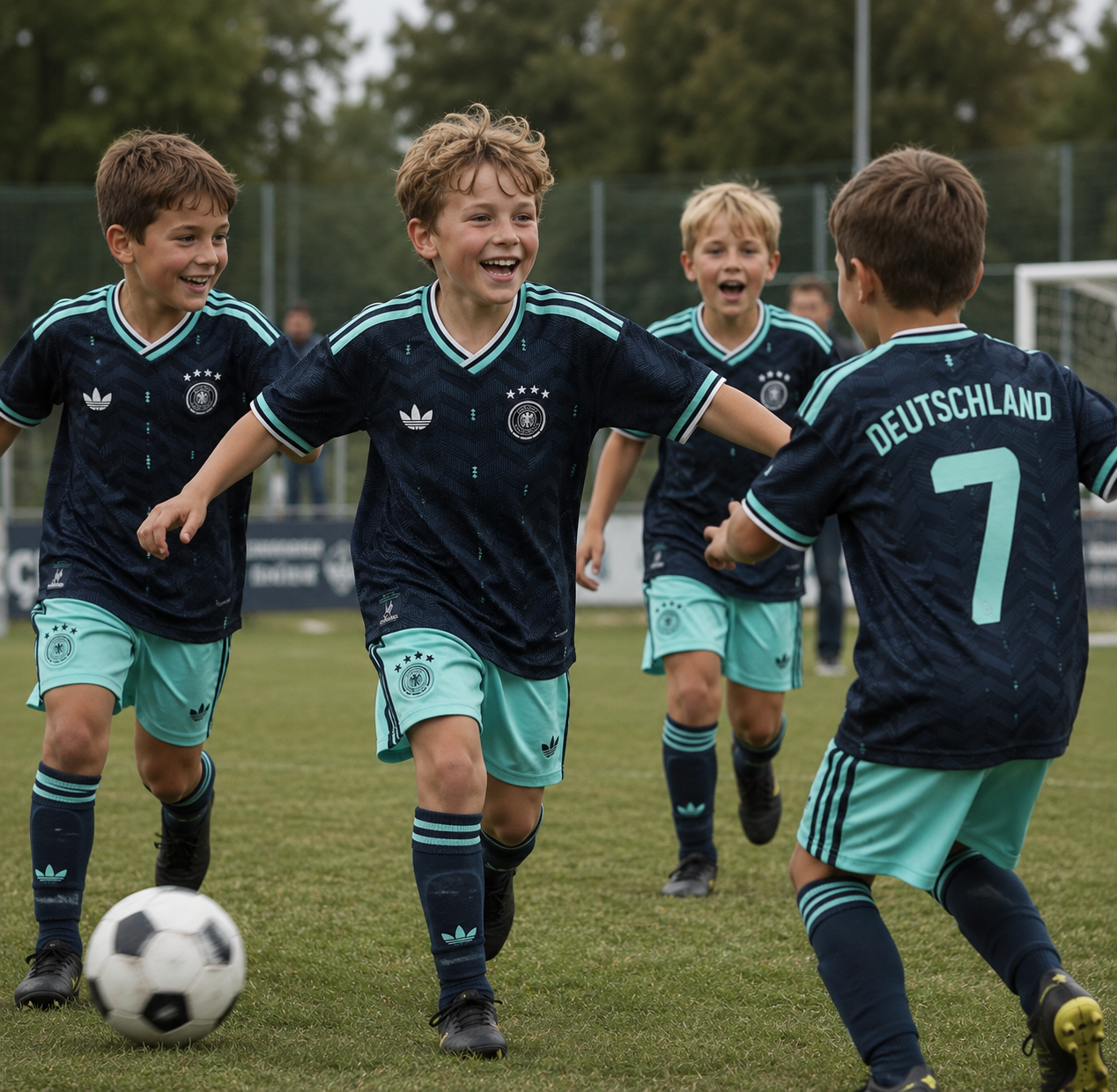 Maillot extérieur enfant Allemagne Coupe du Monde 2026