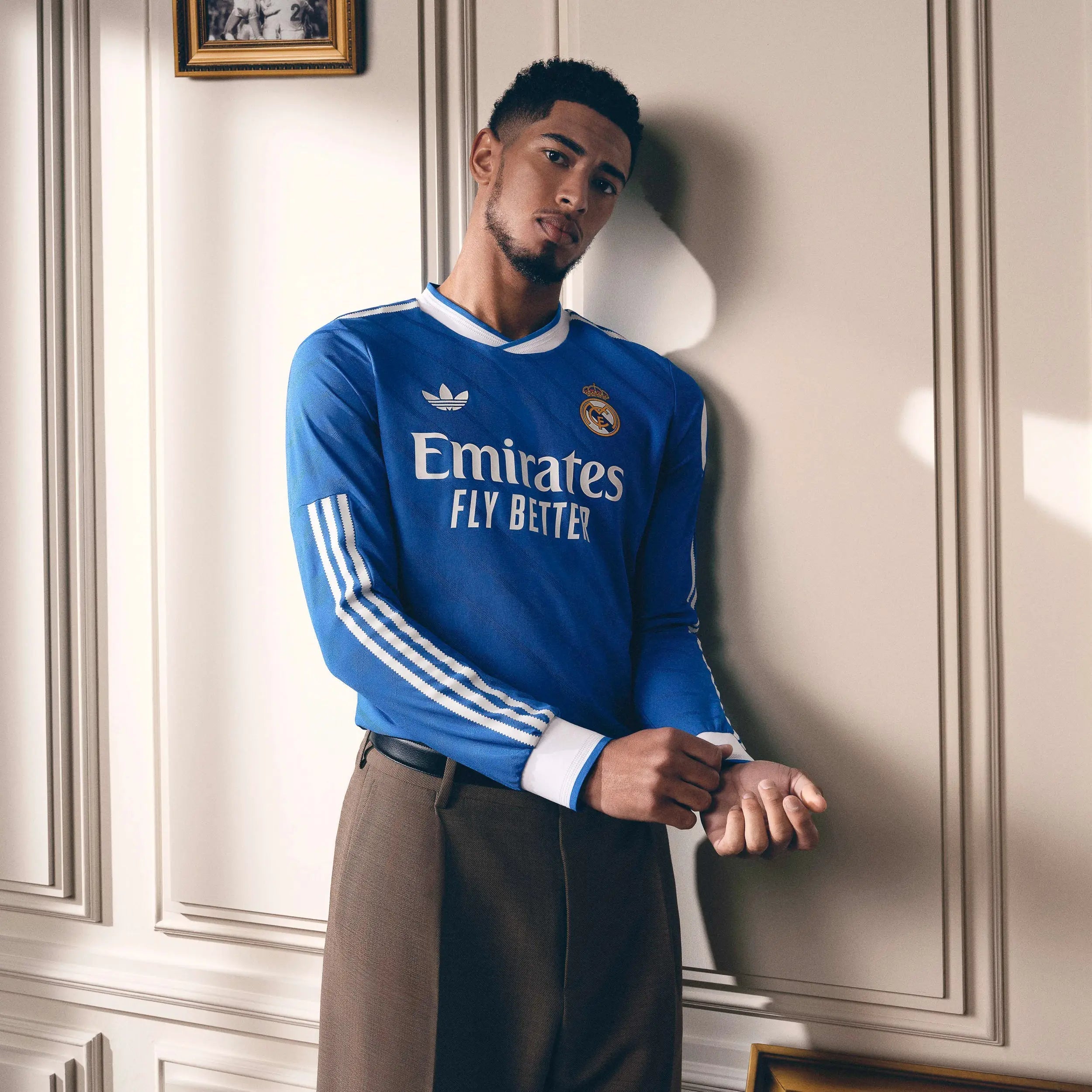 Camisola Fora Manga Comprida Real Madrid 2025/2026