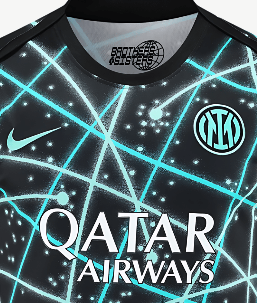 Inter Mailand Neon Galaxy Ärmelloses Trainingsset 2025/2026