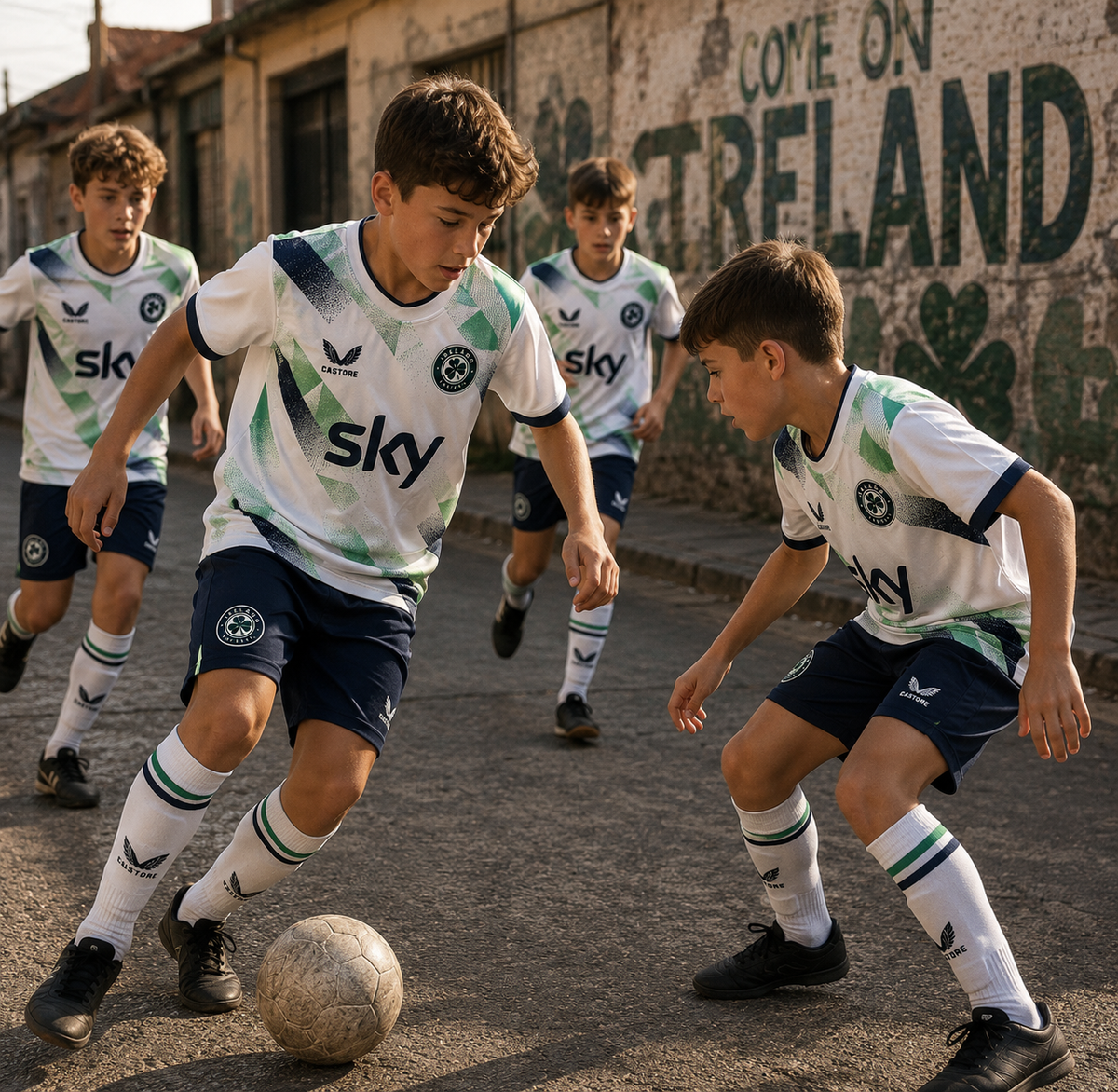 Ireland Away Kids Jersey 2026/2027
