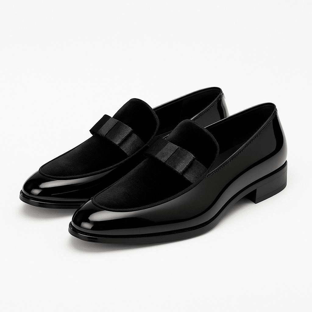 Mocasines para hombre de cuero, clásicos y elegantes sin cordones