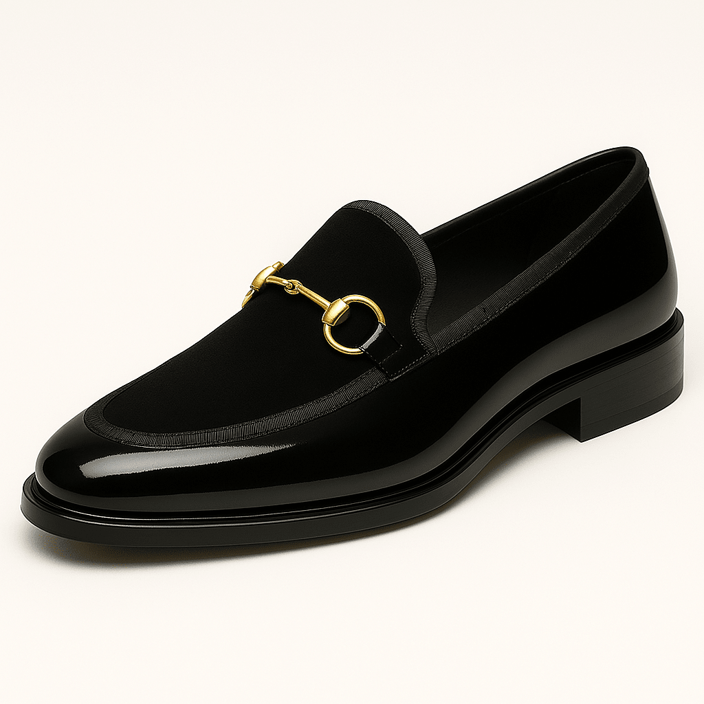 Mocasines para hombre de cuero, clásicos y elegantes sin cordones