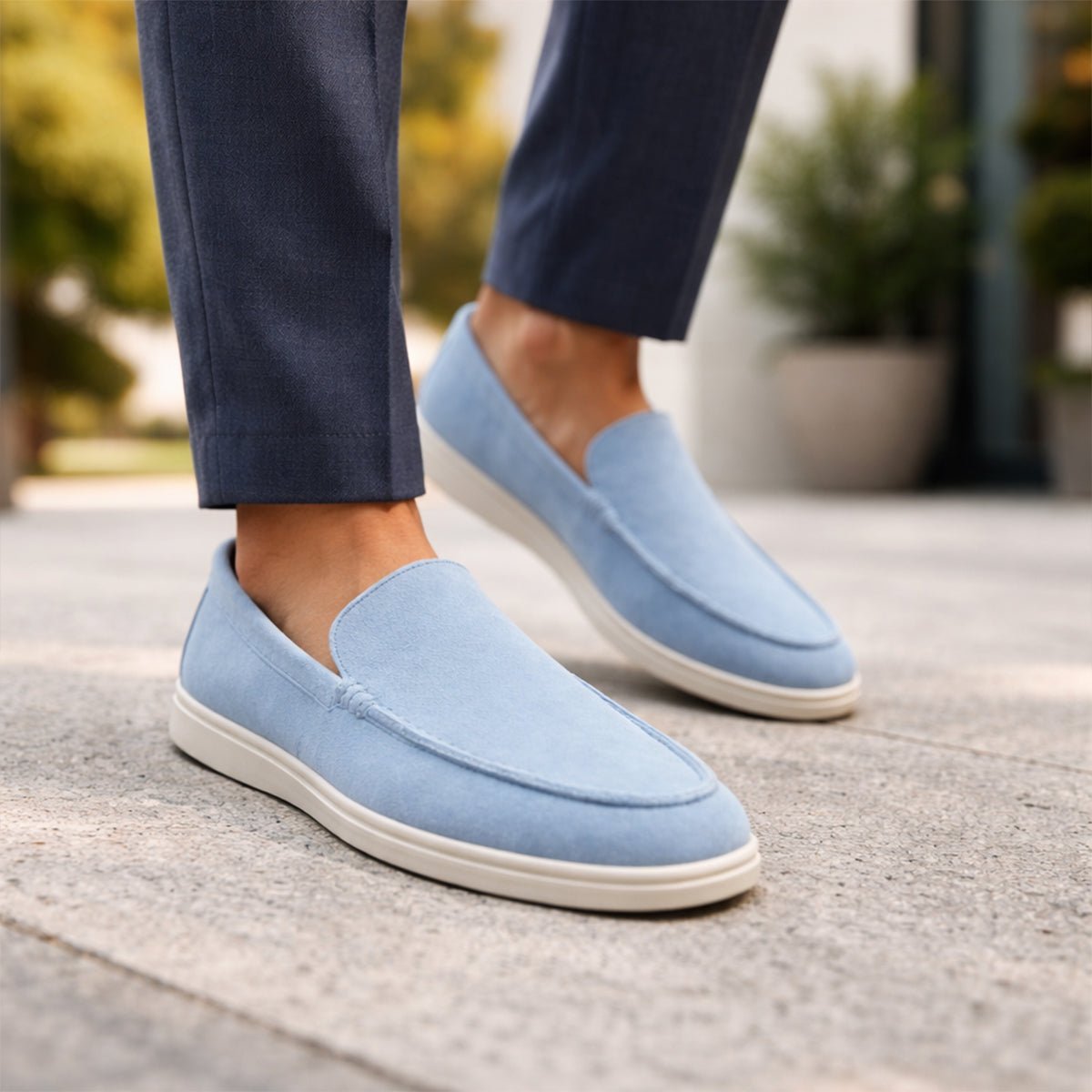Herren Slipper Casual — Gummisohle für Komfort