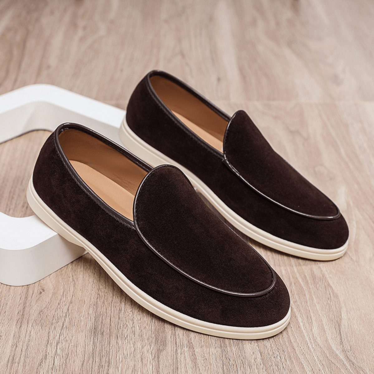 Heren casual instap loafers — Strak design voor dagelijks gebruik