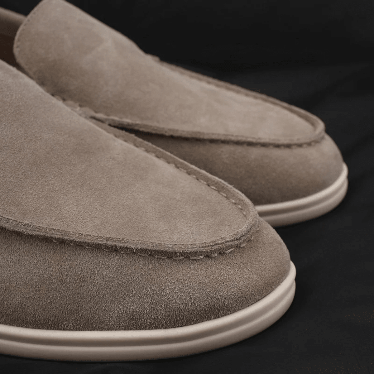 Herren Slipper — Runde Spitze & weiche Sohle