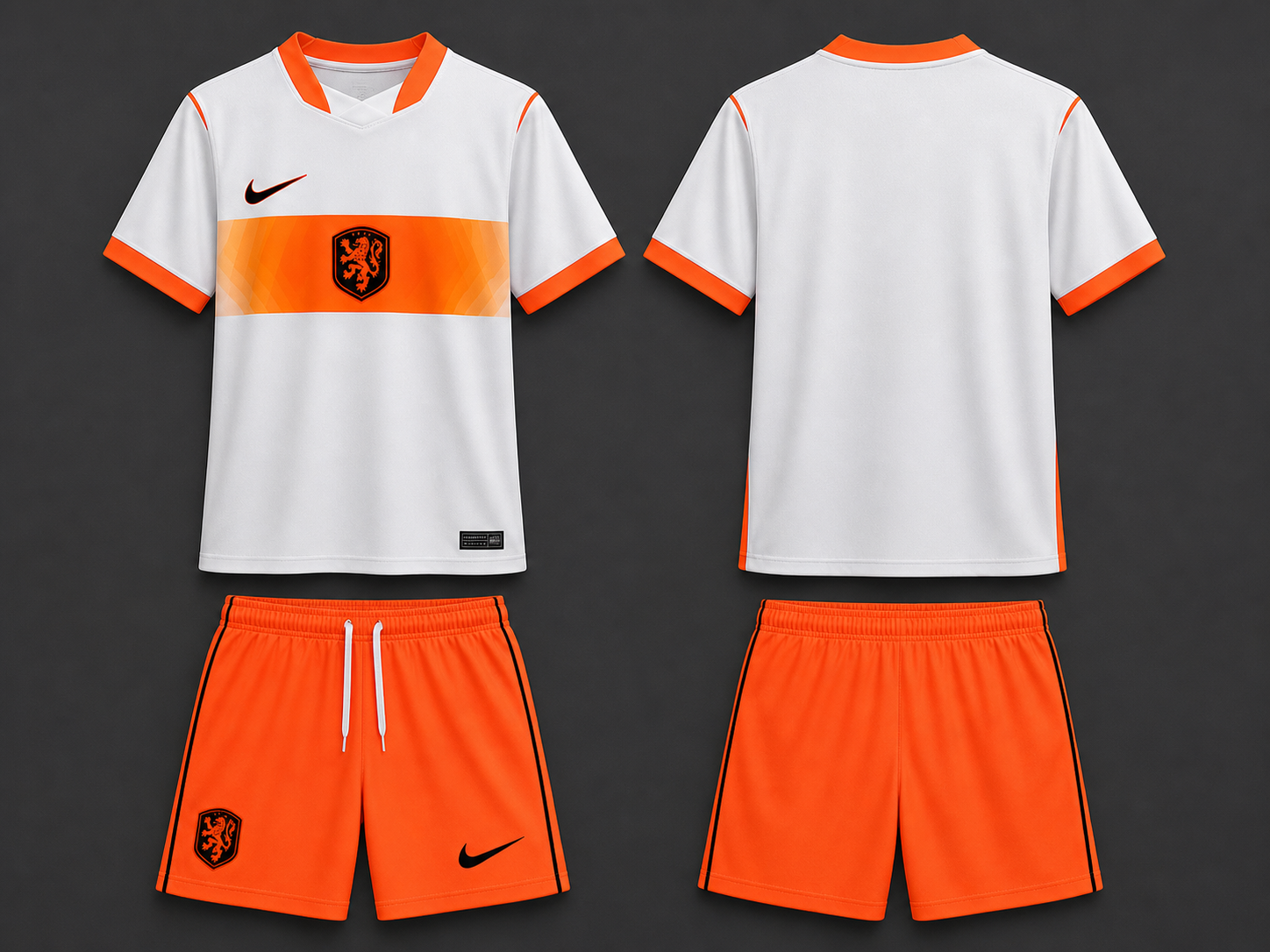 Maglia trasferta bambini Paesi Bassi 2026/2027
