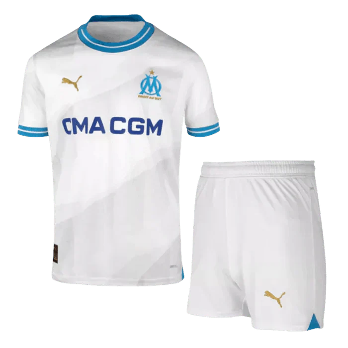 Olympique Marseille Home Kit 23/24 – Kids