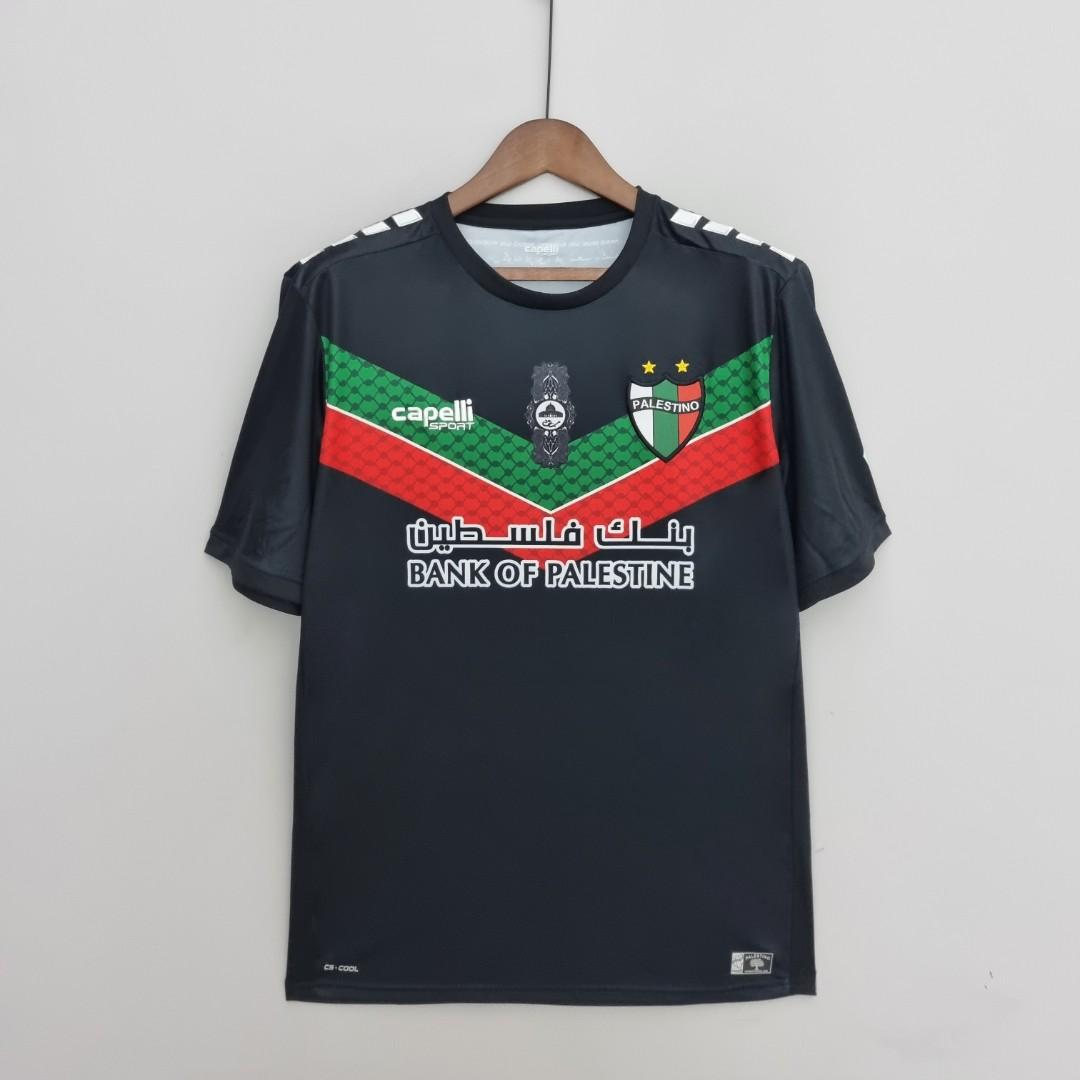 FC PALESTINO 22/23 Palestina Shirt Zwart
