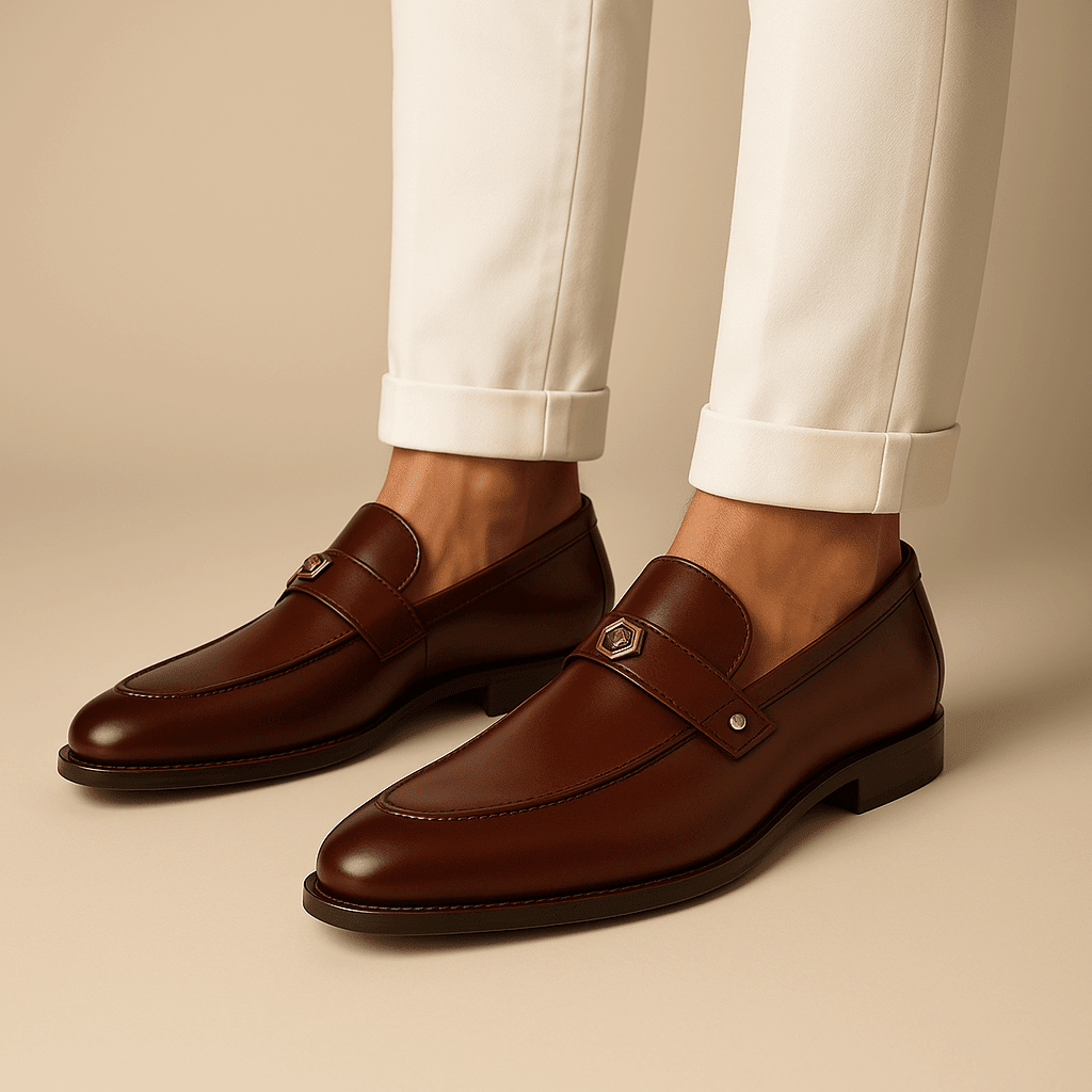 Mocasines penny para hombre, calzado formal clásico y atemporal para todos los días