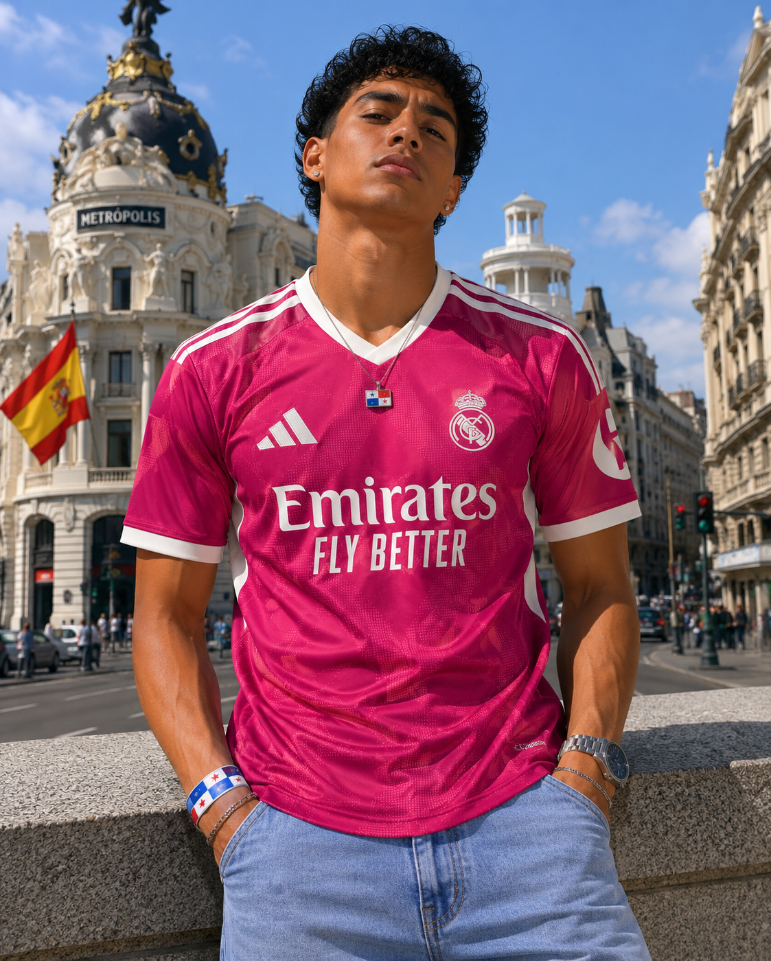 Real Madrid CF 2026/2027 Drittes Pinkes Trikot