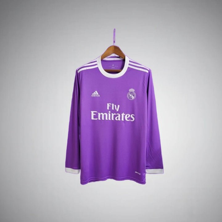 2016/2017 Real Madrid Auswärtstrikot Langarm