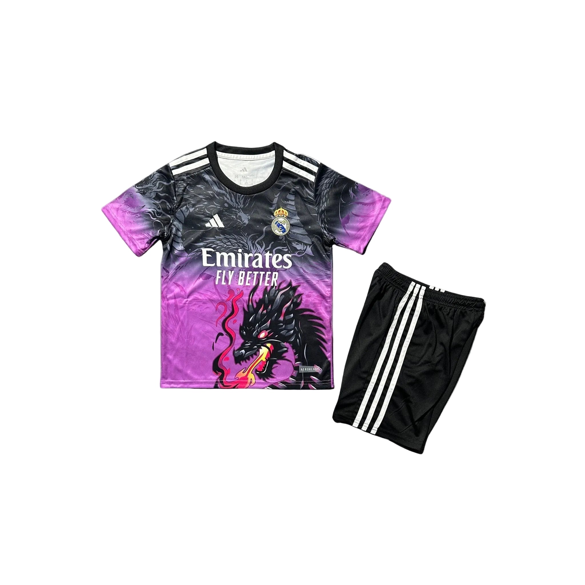 Camiseta infantil Real Madrid Dragón Llameante