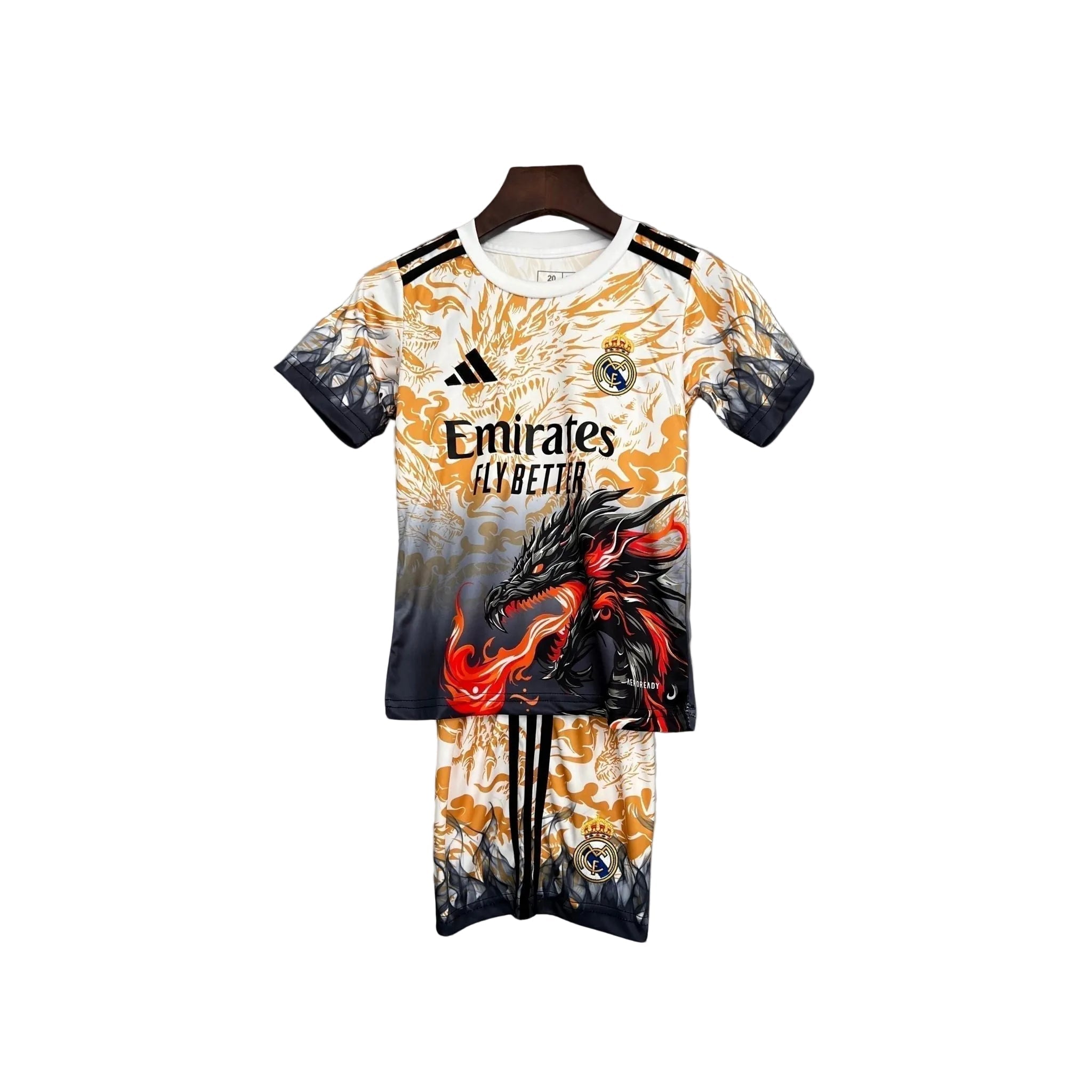 Real Madrid Firing Dragon Kids Jersey