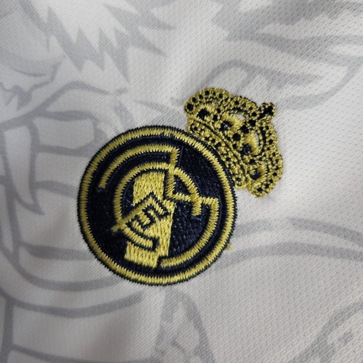 Camiseta para Niños Real Madrid Dragón Blanco