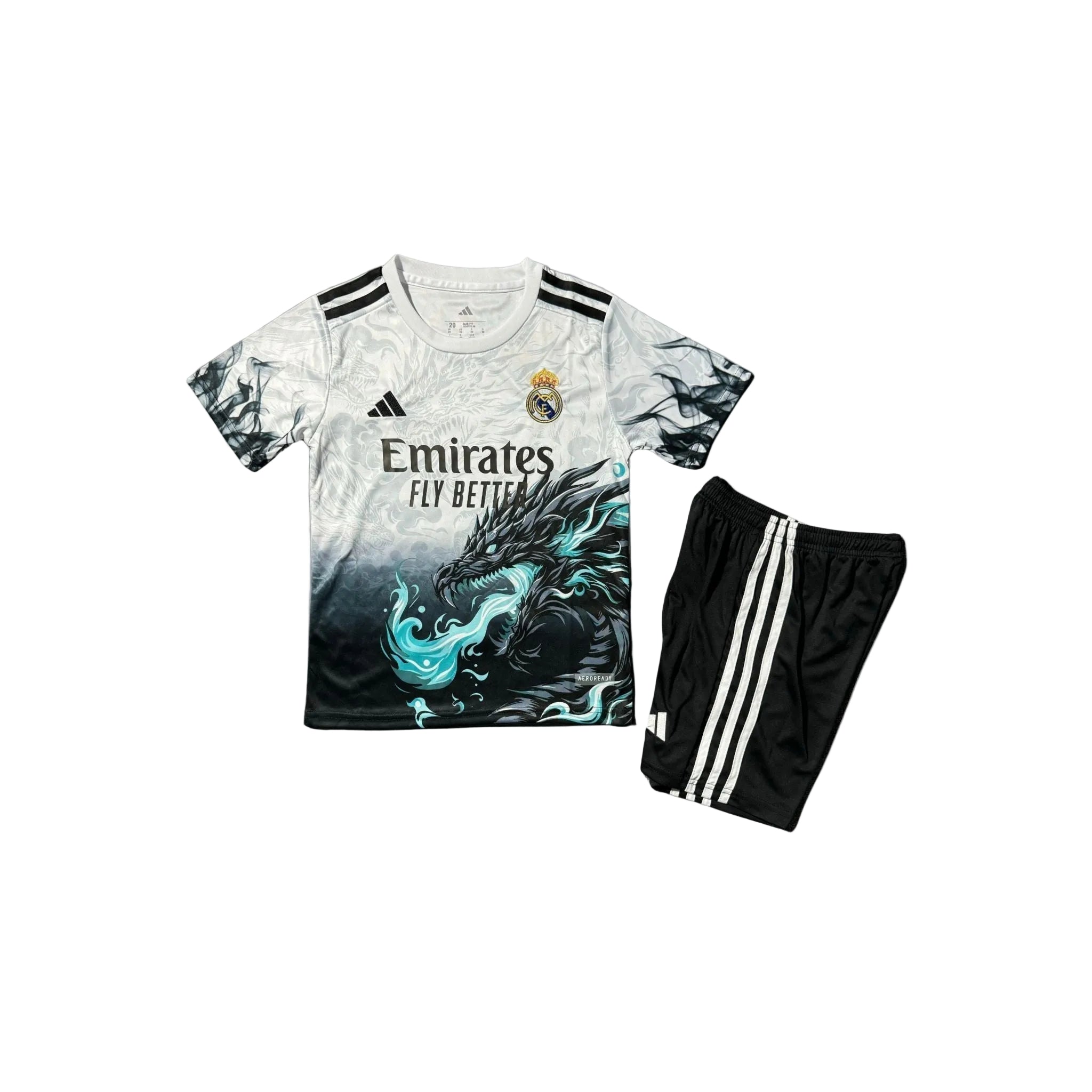 Real Madrid Blue Dragon Kids Jersey