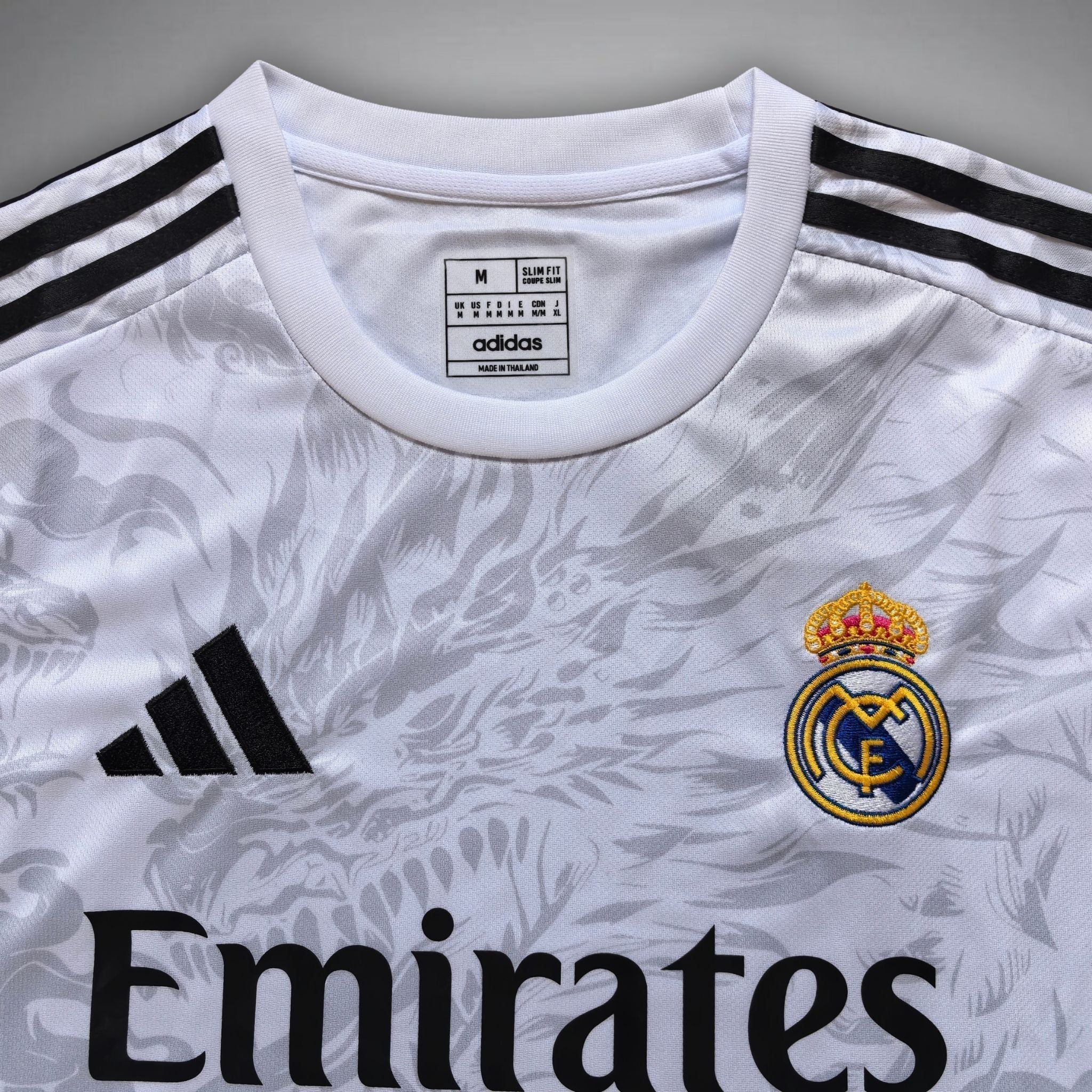 Camiseta Infantil Real Madrid Dragón Azul