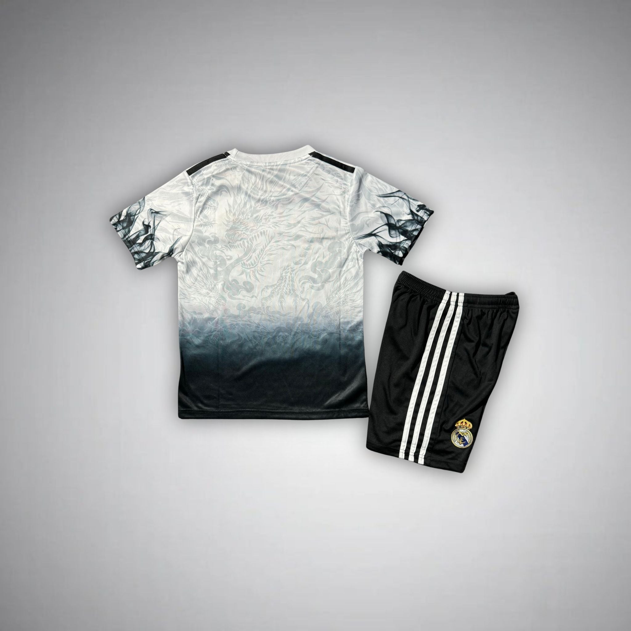 Camiseta Infantil Real Madrid Dragón Azul