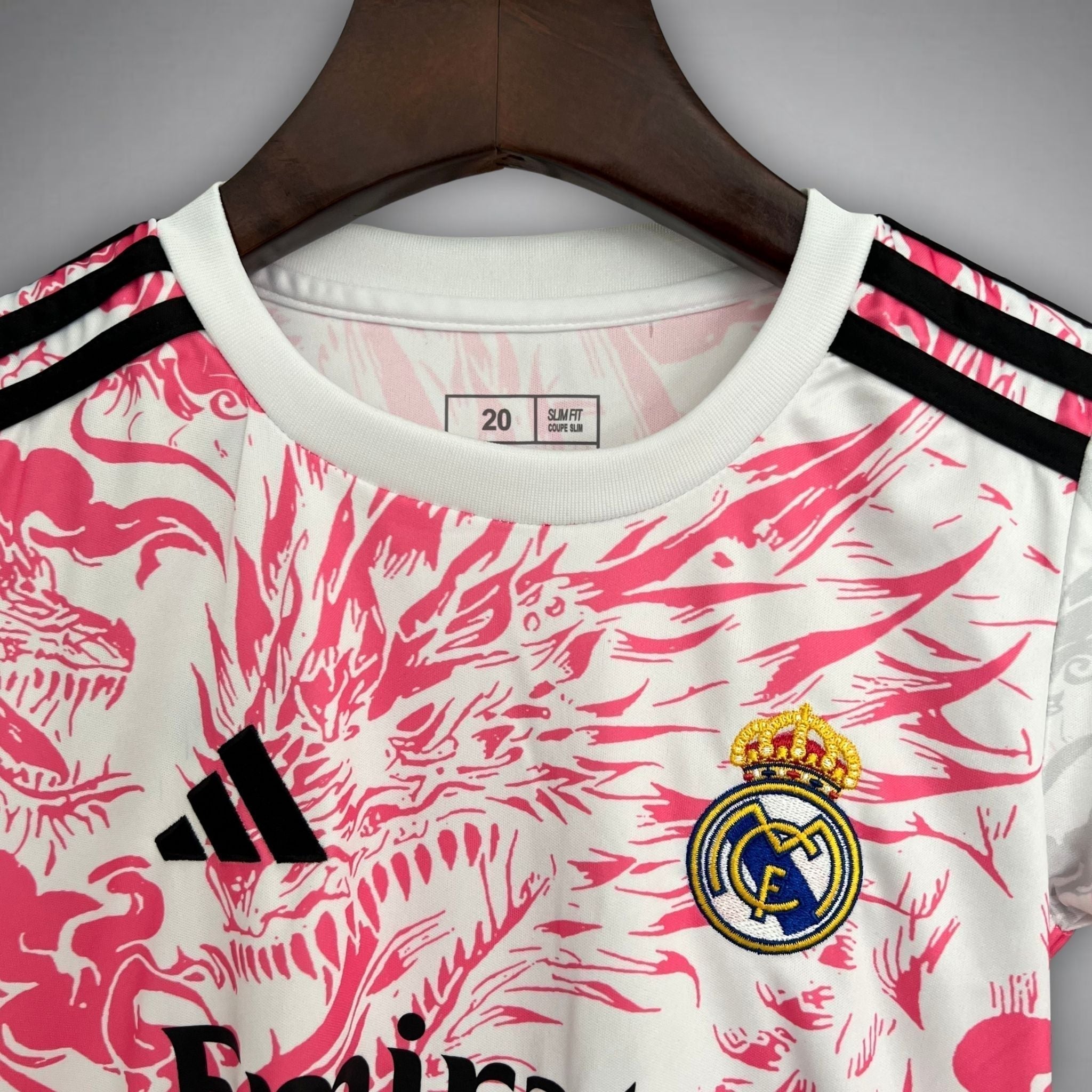 Real Madrid Pink Dragon jersey