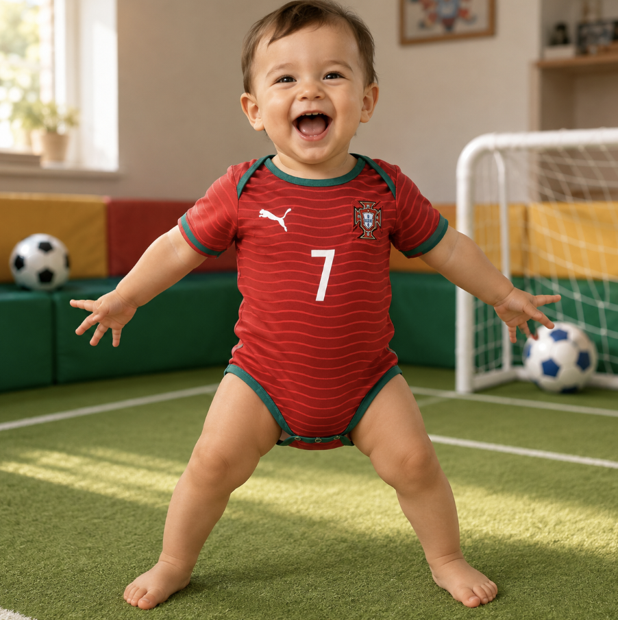 Portugal Ronaldo Baby Jersey