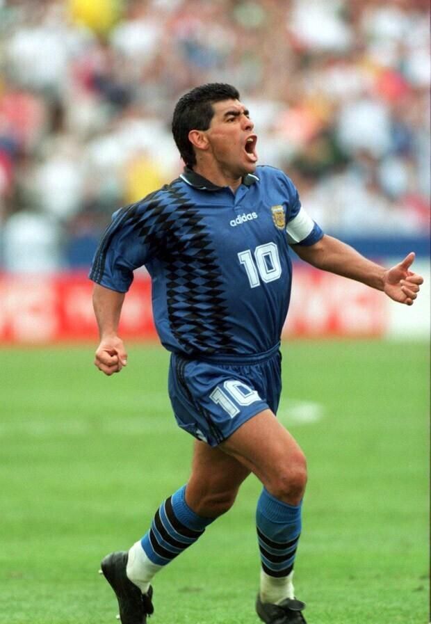 1994 Argentinië uit retro tenue