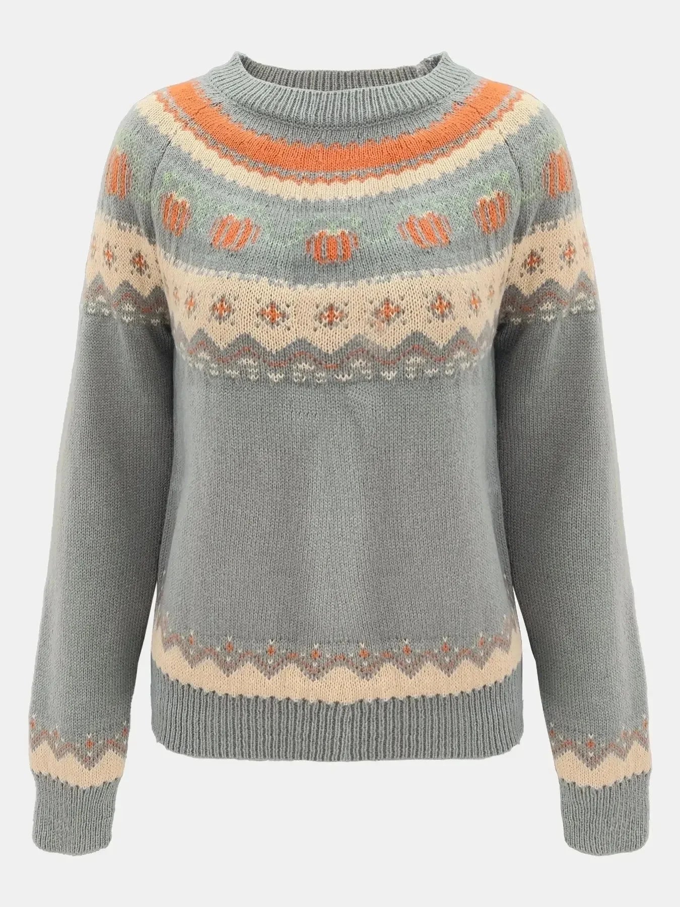 Sweater Women Round Neck Fit Everyday Comfort