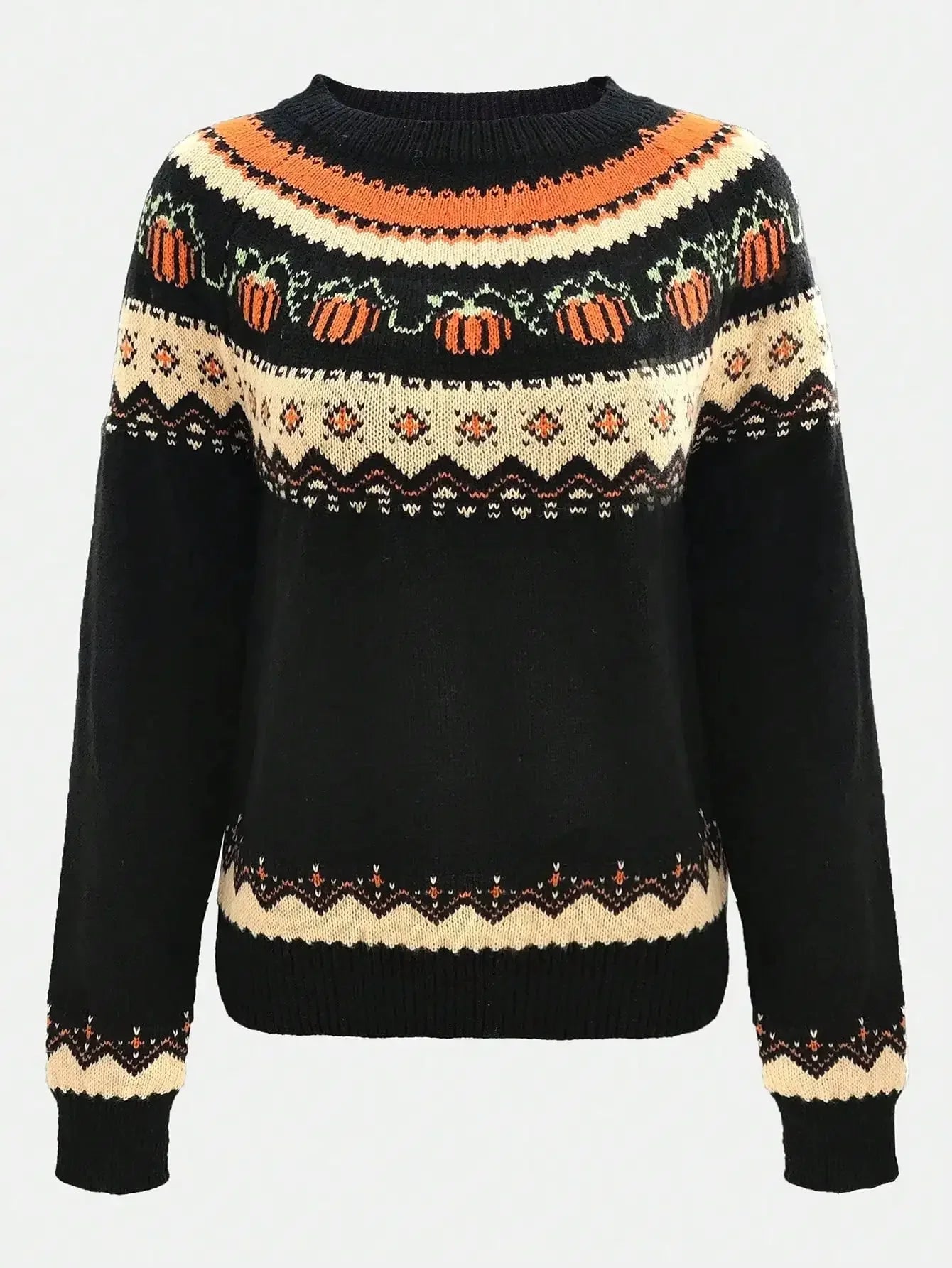 Sweater Women Round Neck Fit Everyday Comfort