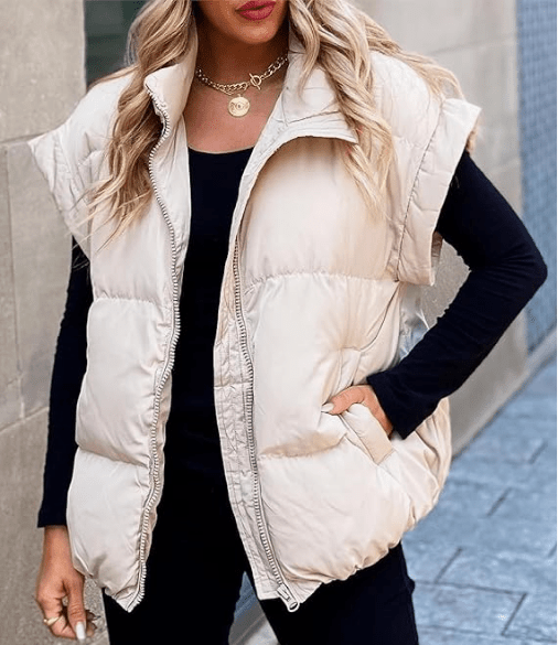 Chaleco para mujer, top sin mangas casual y elegante para uso diario