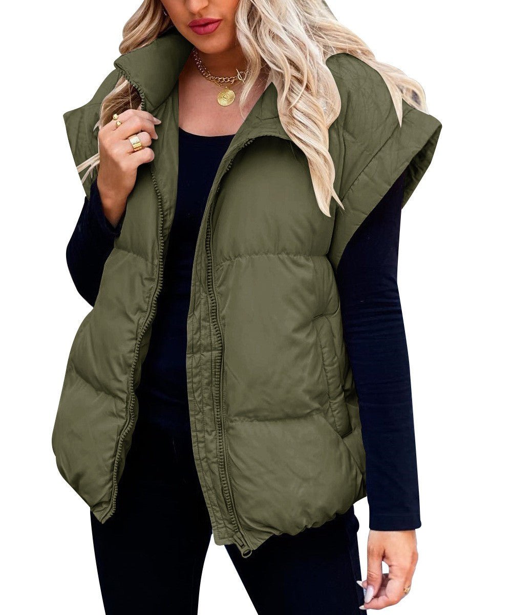 Chaleco para mujer, top sin mangas casual y elegante para uso diario