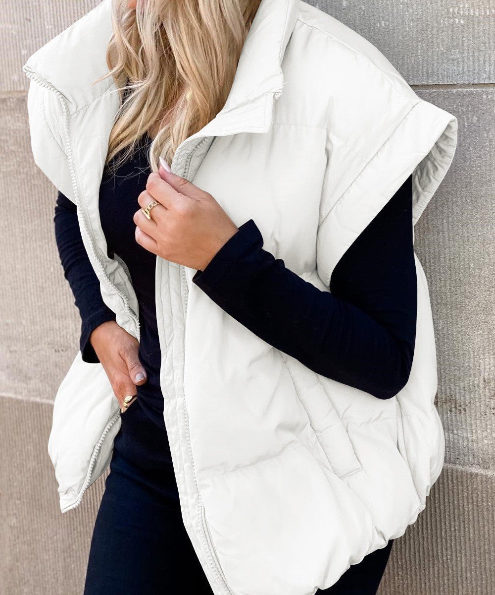 Chaleco para mujer, top sin mangas casual y elegante para uso diario