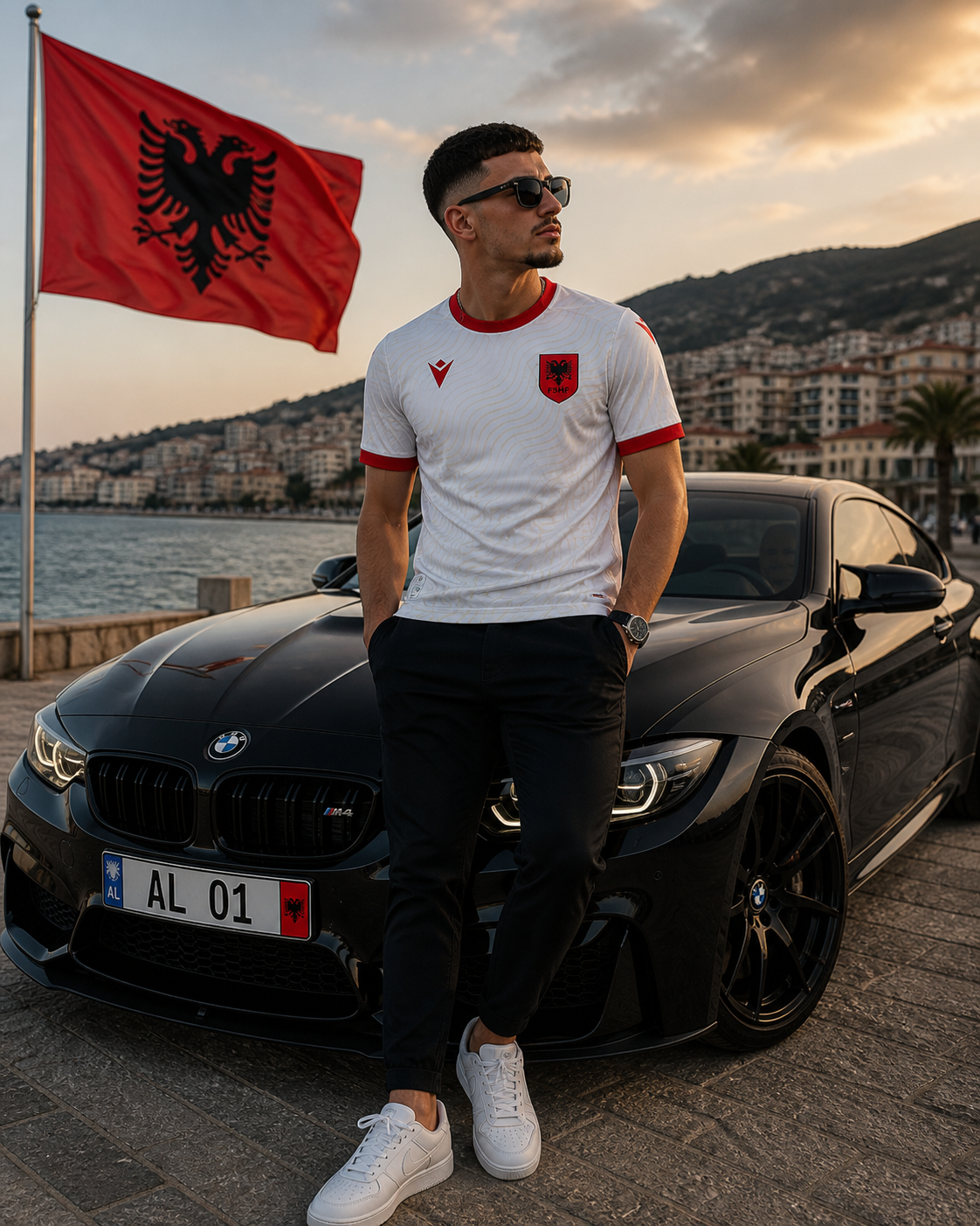 Camiseta de visitante Albania 2027