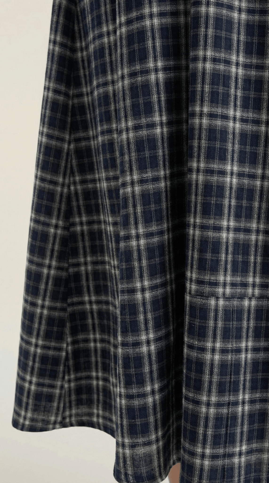 Vestido midi para mujer - Escote cuadrado sin mangas ajuste suelto