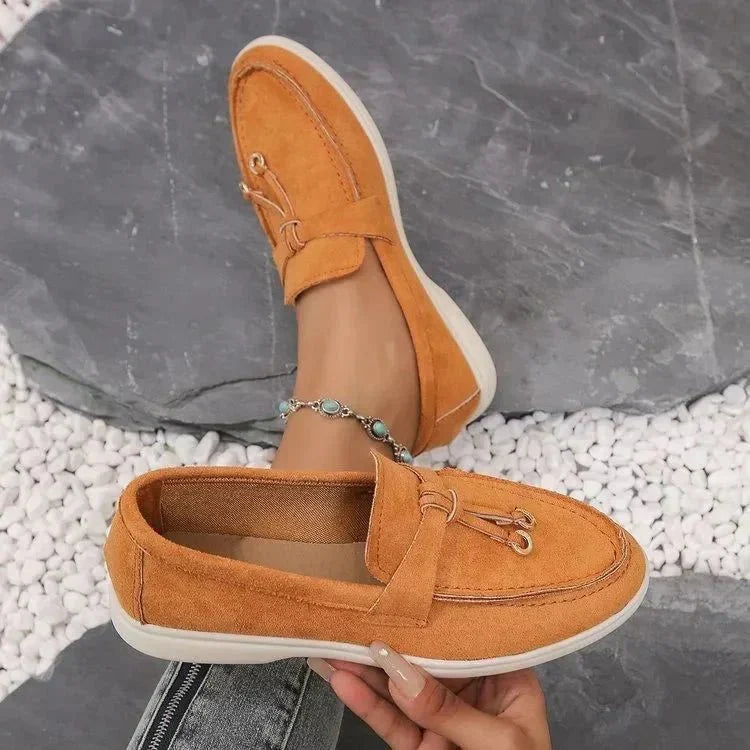 Damenschuhe — Schlupfschuh, lässig, Alltag, tiefer Schnitt