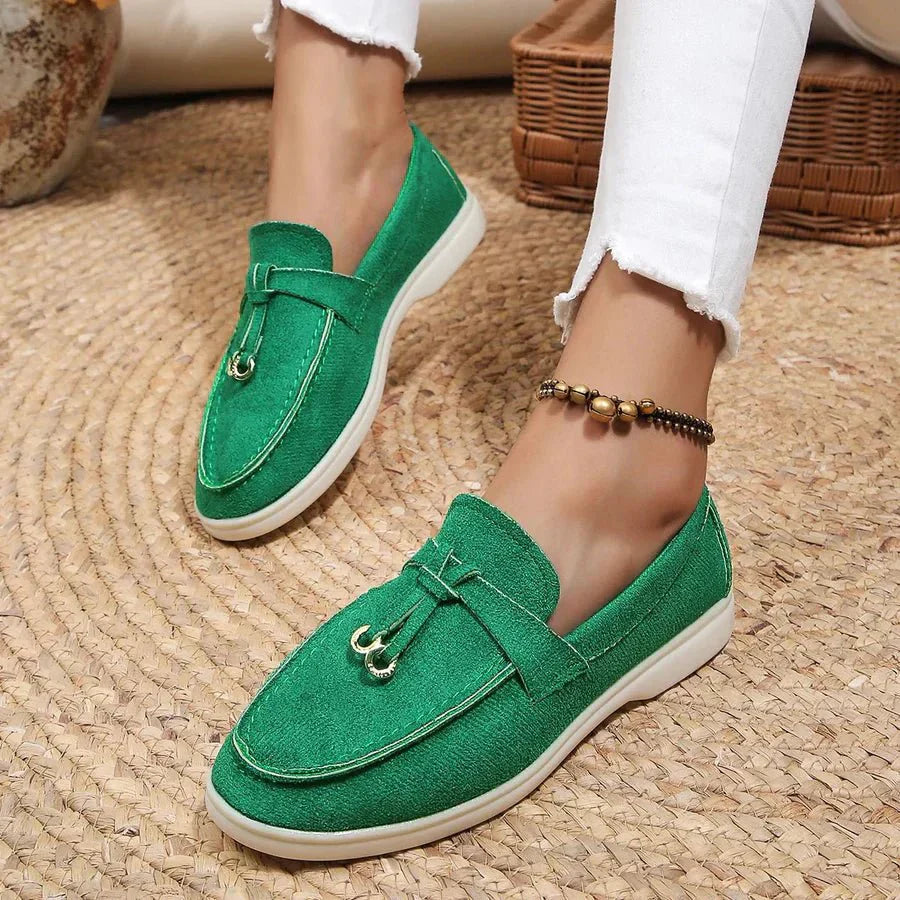 Damenschuhe — Schlupfschuh, lässig, Alltag, tiefer Schnitt