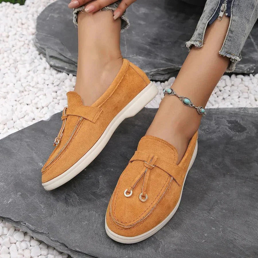 Damenschuhe — Schlupfschuh, lässig, Alltag, tiefer Schnitt