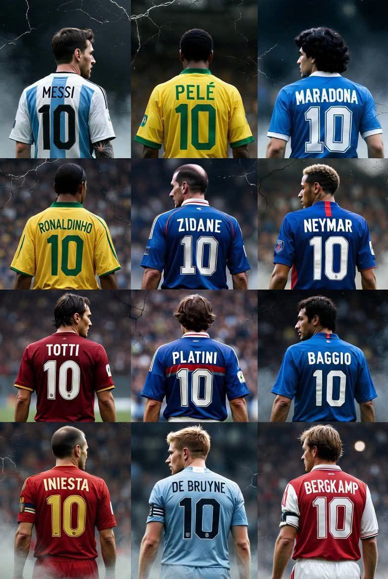 The Number 10: Football’s Most Iconic Jersey