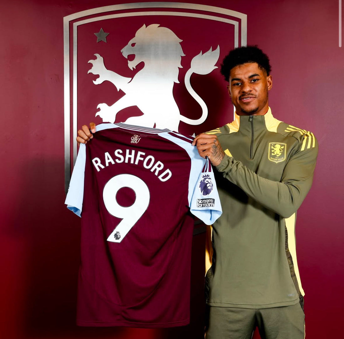 Marcus Rashford Signs to Aston Villa