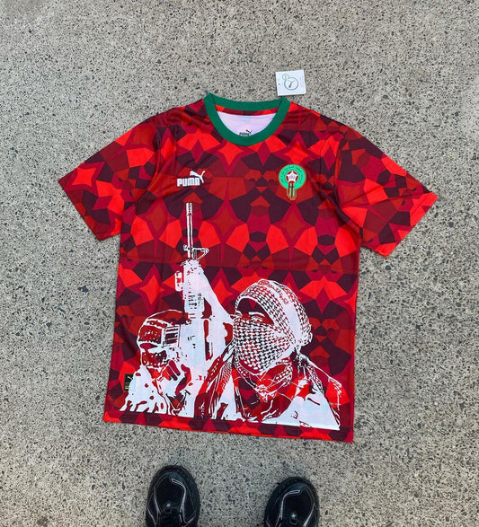 Morocco X Palestine Soldier Jersey: A Symbol of Unity and Resistance