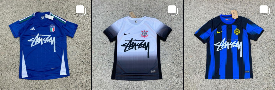 Exclusive Stüssy Collabs Now Available at XclusiveJerseys: Chelsea, Mexico, and Corinthians 2024/2025 Kits