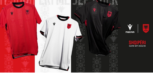 release of Albania's 2024-25 home, away, and third kits