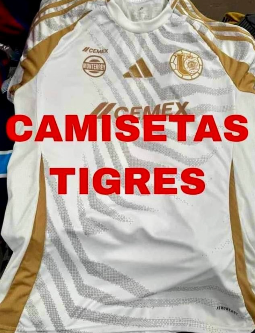 White & Gold: Tigres 24-25 Third Kit Leaked