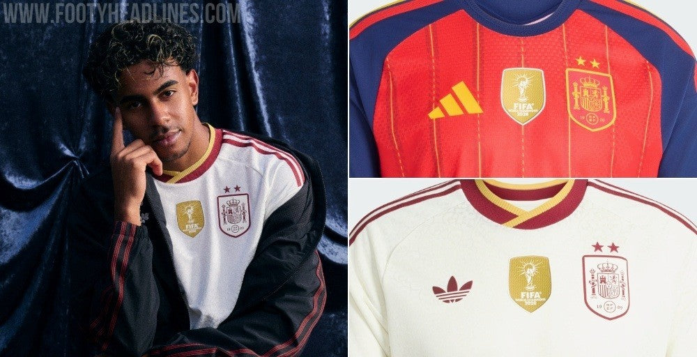 Adidas Spain 26-27 2-Star Home &amp; Away Kits Released – Available Now