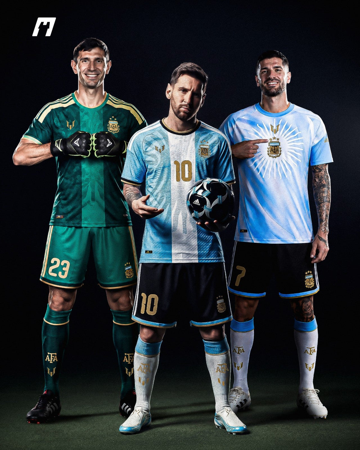 Special adidas Argentina Messi 2026 'Farewell' Kit Collection Leaked