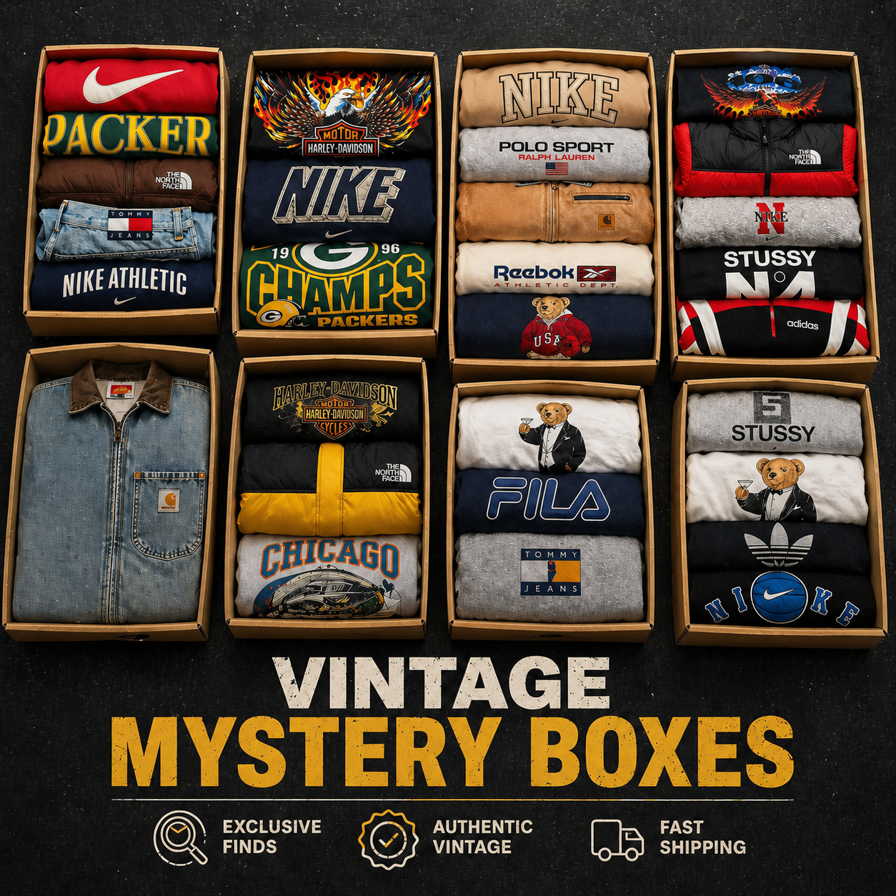 VINTAGE MYSTERY BOXES