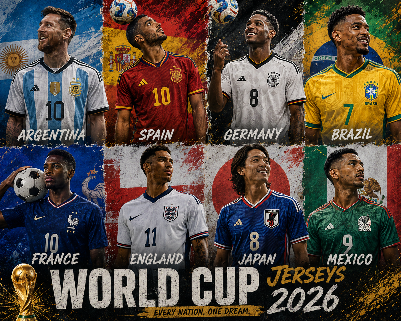 World Cup 2026 Jerseys