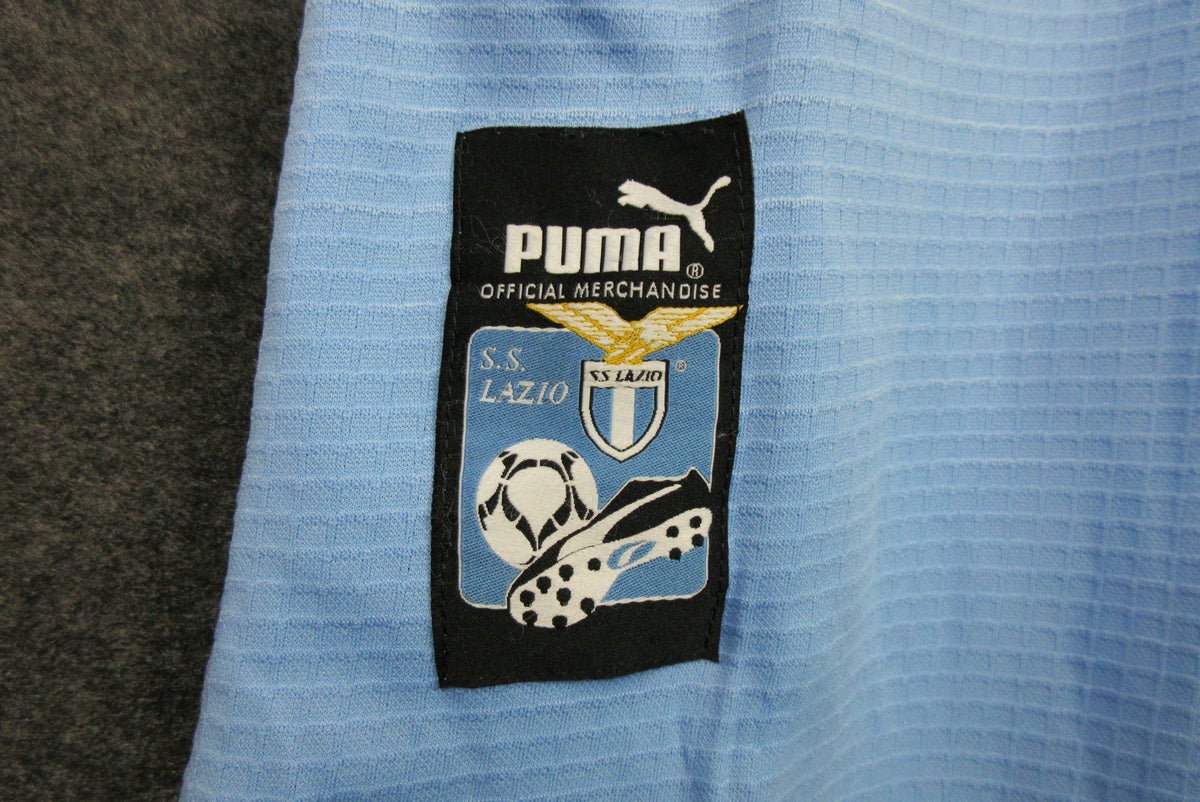 Lazio retro home jersey 1998 1999