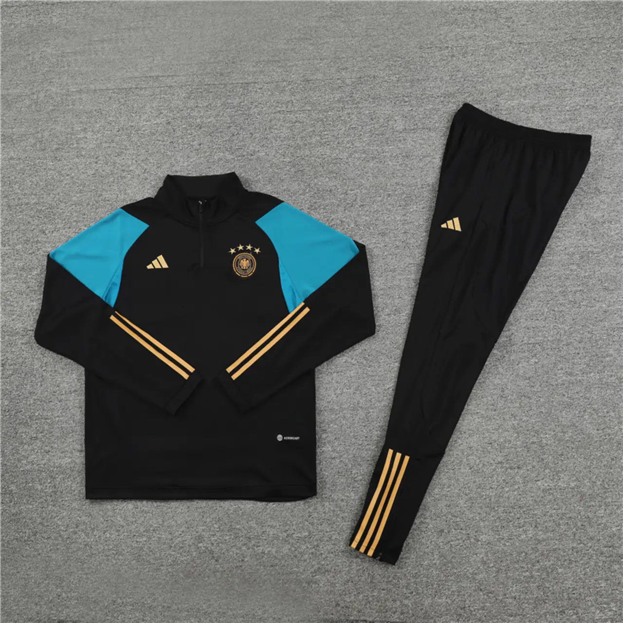 Germany 23-24 Black Tracksuit