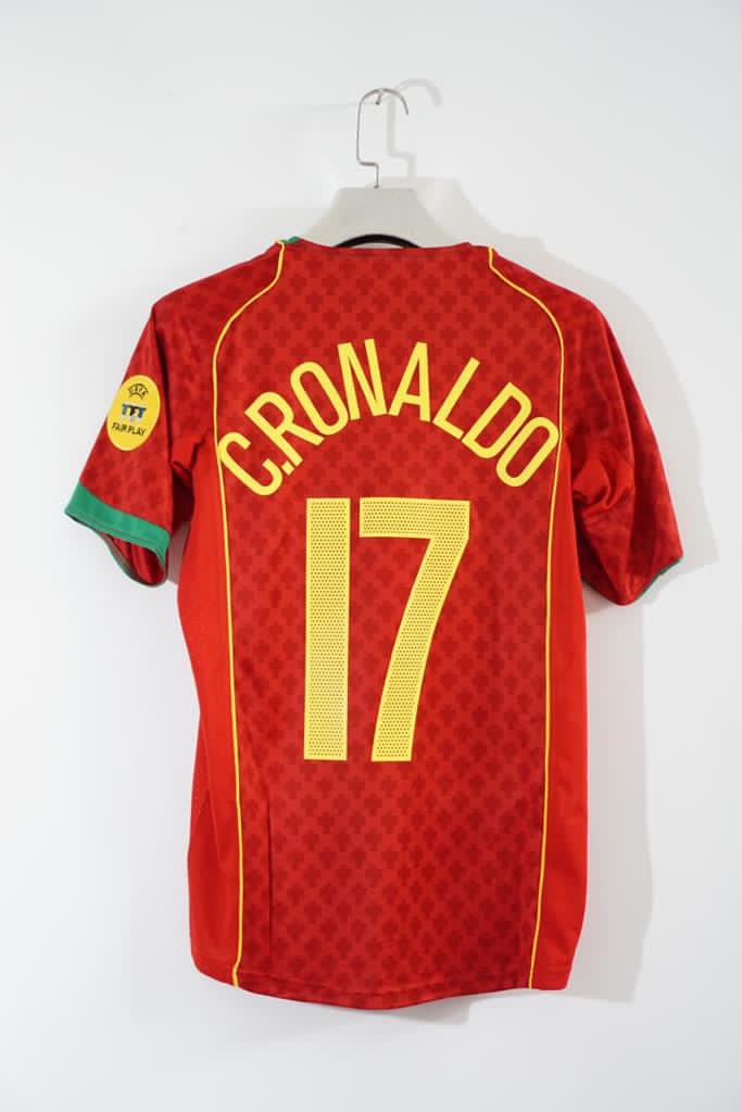 Maillot Retro Portugal 2004 – Kit Classique Euro 2004