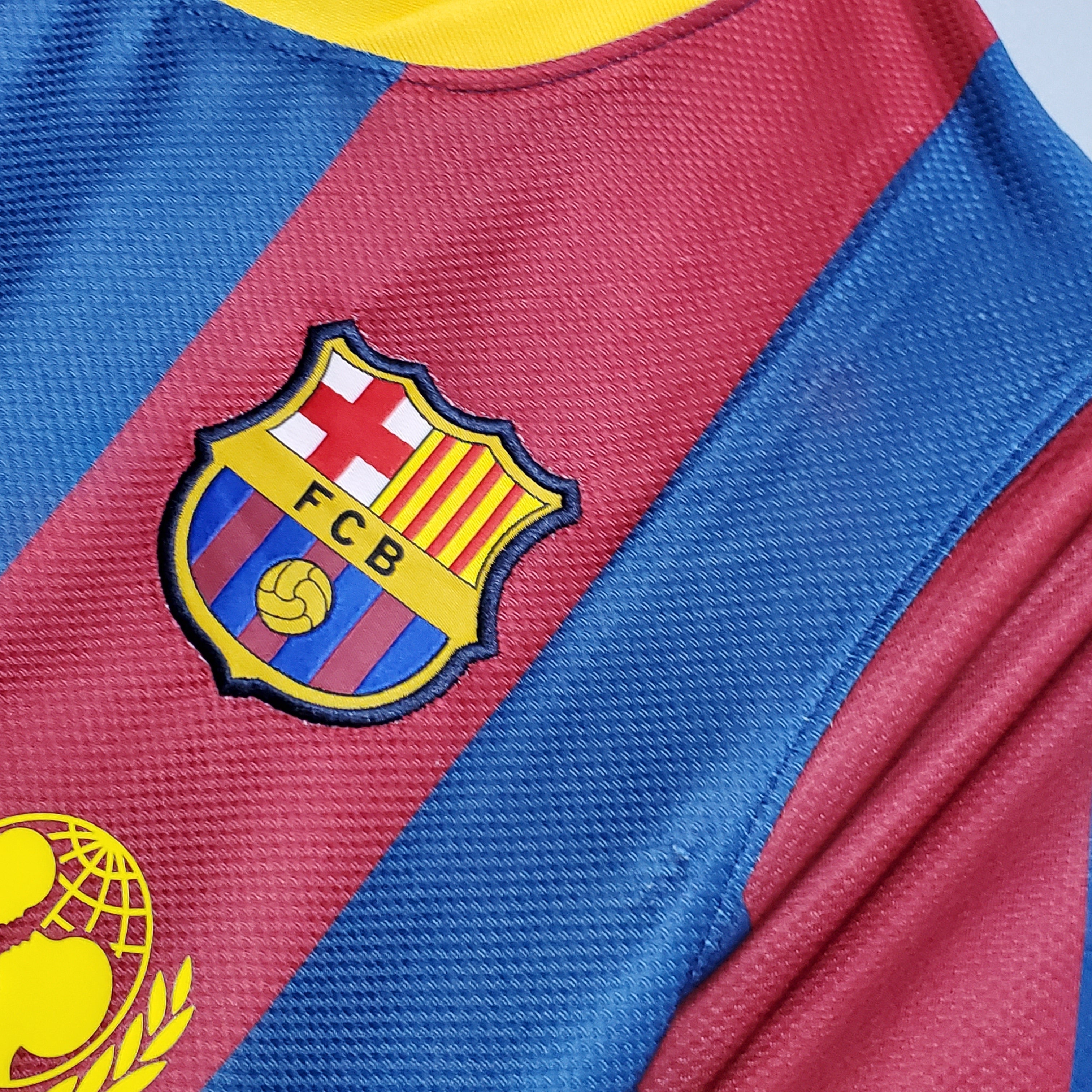 Maillot rétro domicile FC Barcelone Jetro 2010/2011